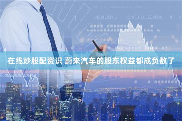 在线炒股配资识 蔚来汽车的股东权益都成负数了